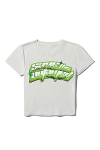 savetheuntamed bubble logo tee