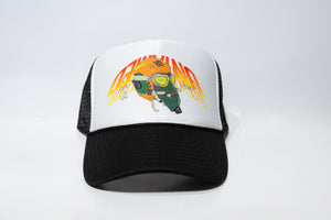 DISTRESSED PILOT HAT