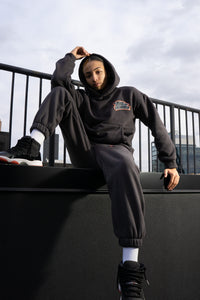 "CUPID VS DEATH" SWEAT SUIT DARK GREY 2022