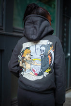 Load image into Gallery viewer, &quot;CUPID VS DEATH&quot; SWEAT SUIT DARK GREY 2022
