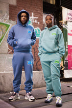 Load image into Gallery viewer, &quot;SHARK N ROSES &quot; SWEATSUIT BLUE
