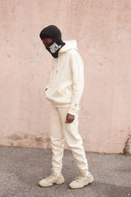 Load image into Gallery viewer, &quot;LESS WAR MORE LOVE&quot; Cream Sweat suit
