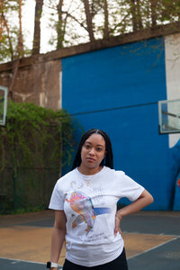 "SHARKS FROM ABOVE" UNISEX PREMIUM TEE