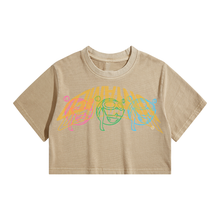 Load image into Gallery viewer, &quot;3 PILOT&quot; UNTAMED CROP TEE (KHAKI)
