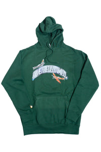 'SAVETHEUNTAMED'BLING HOODIE GREEN SALE!