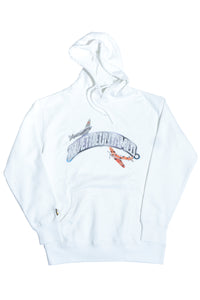 "SAVETHEUNTAMED" BLING HOODIE [WHITE] SALE